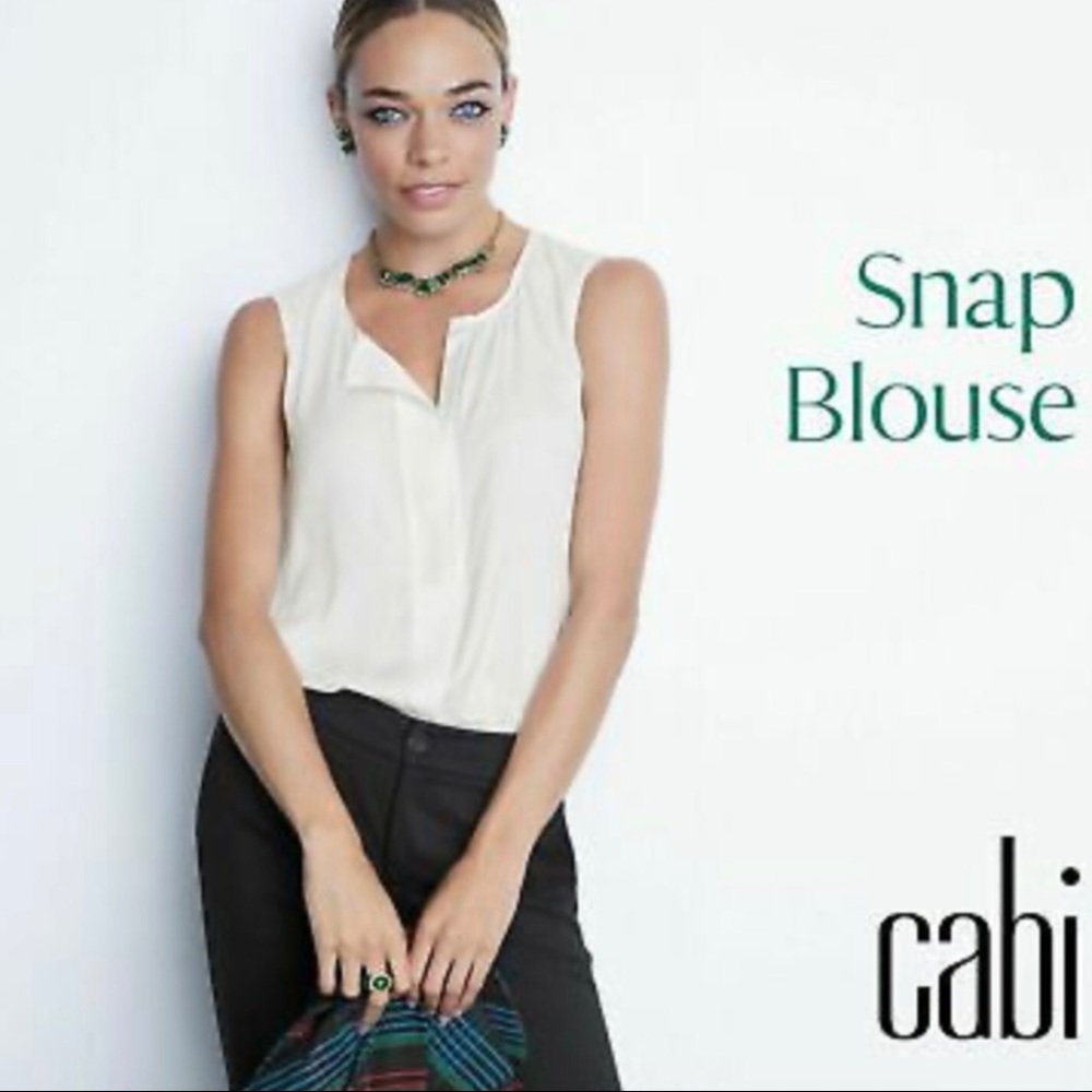 Cabi Snap Blouse NWT XL
